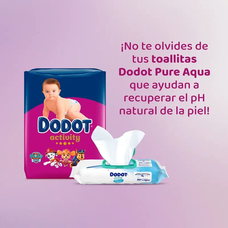 Dodot Activity Size 6+, 14kg-19kg, 117 Nappies