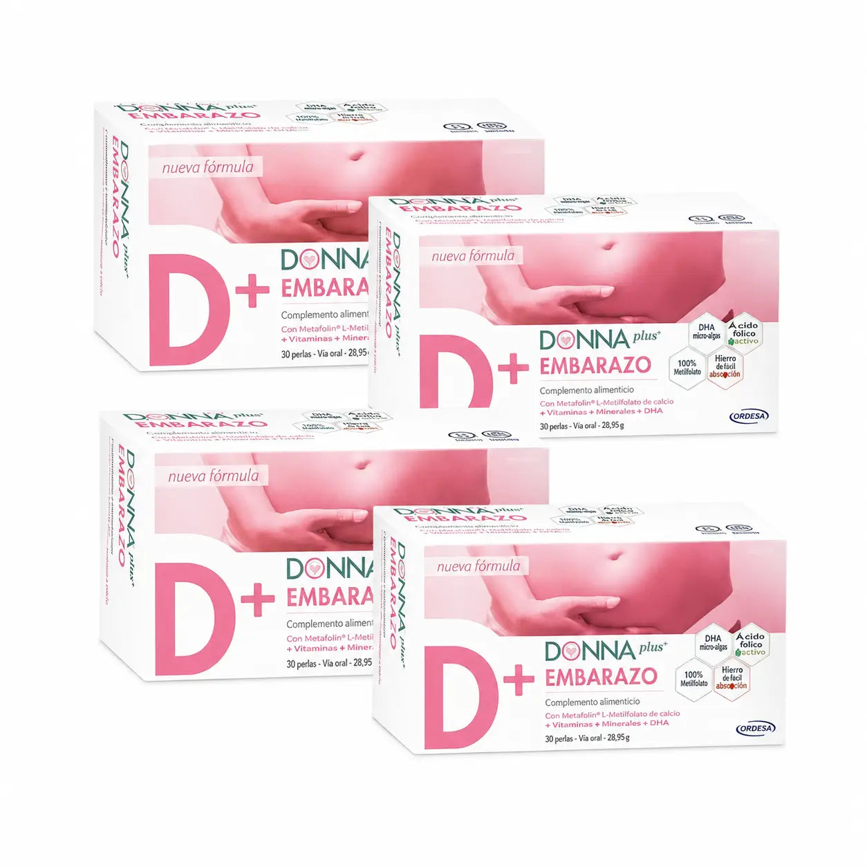 DonnaPlus Pregnancy Pack 4 x 30 + 30