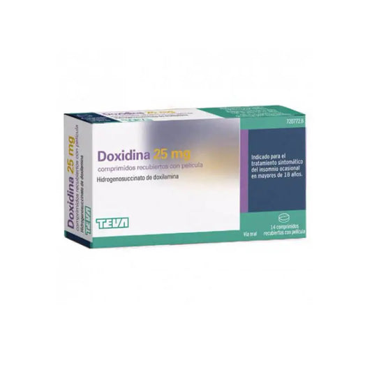 Doxidine 25 mg 14 Film-coated Tablets
