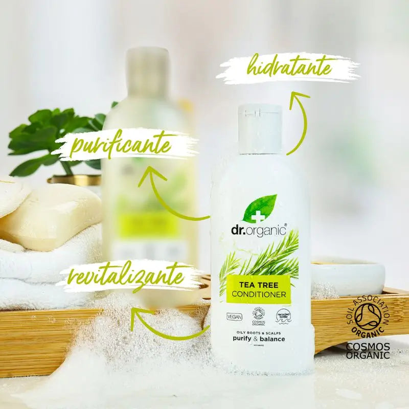 Dr.Organic Tea Tree Conditioner Oily or Problem Hair, 265 ml