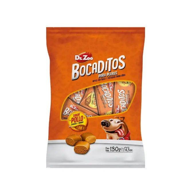 Dr ZOO Dog Mini Bits Chicken 12X130Gr