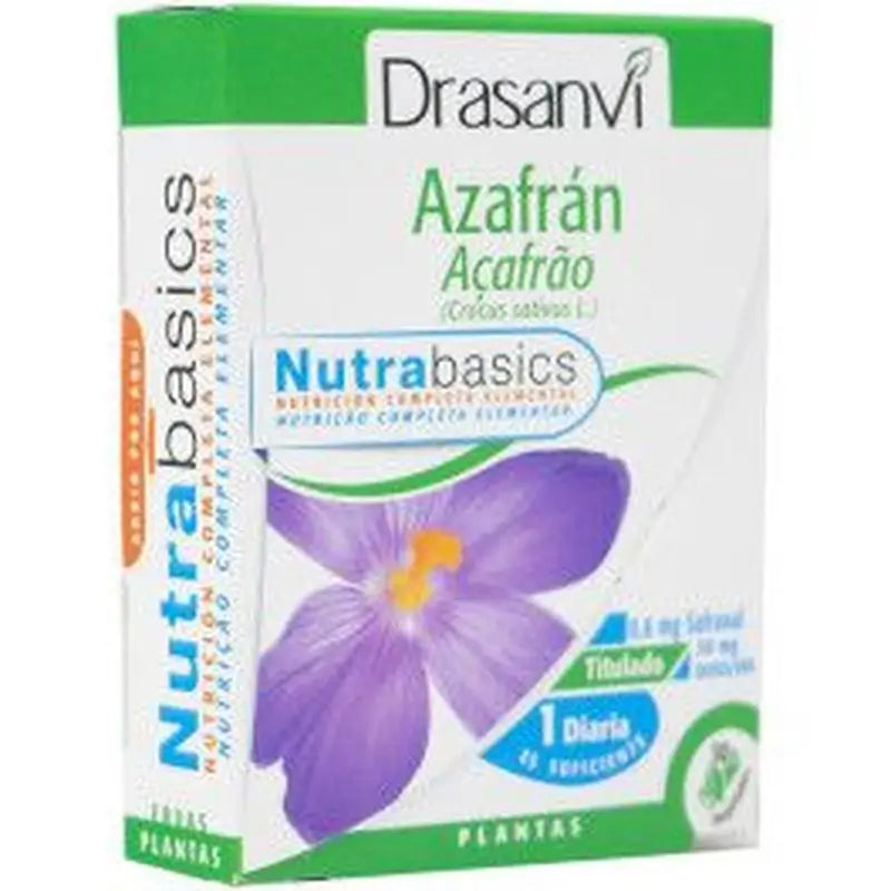 Drasanvi Saffron Nutrabasicos , 30 capsules