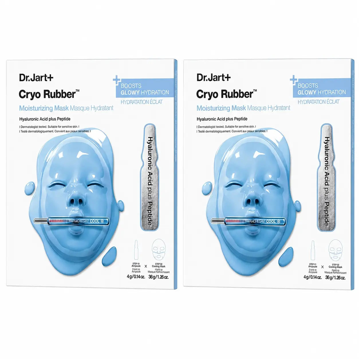 Dr.Jart+ Cryo Rubber Moisturizing Mask,pack 2