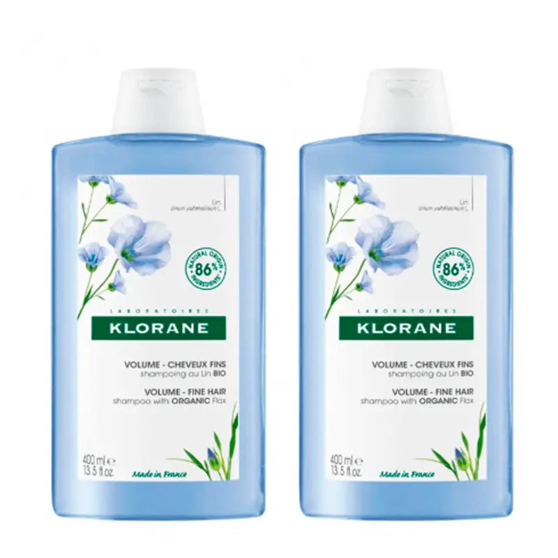 Klorane Organic Linen Shampoo Pack, 400 ml