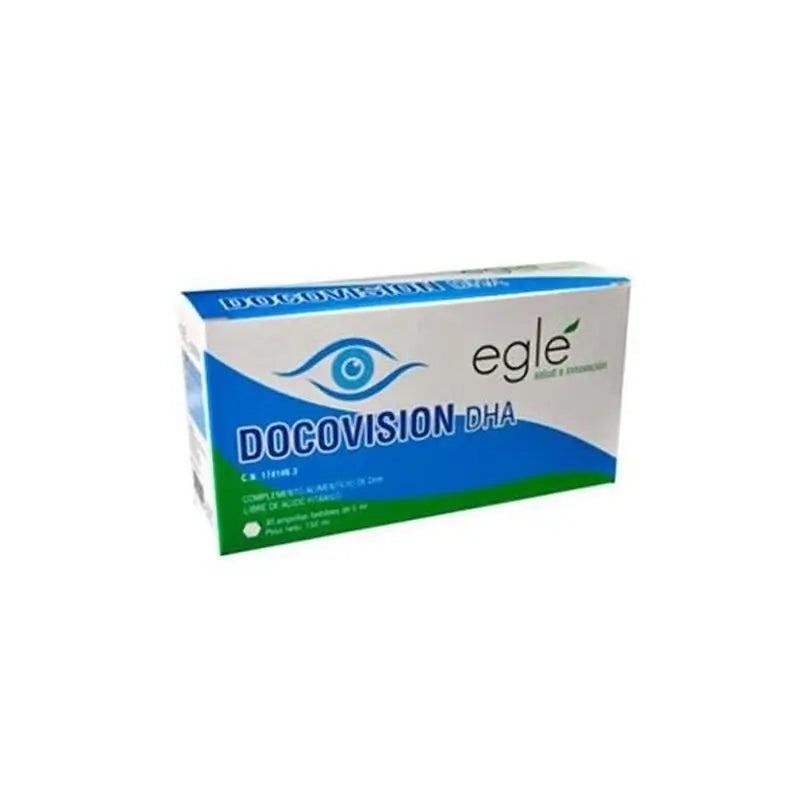 Egle Docovision Dha + Astaxanthin, 30 Ampoules