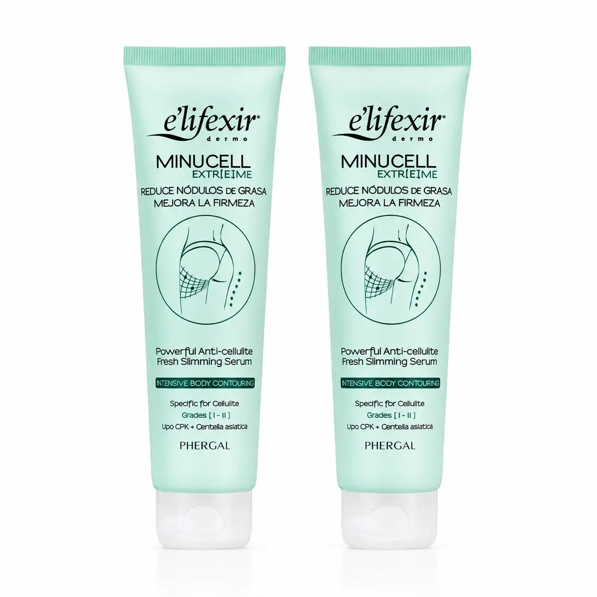 Elifexir Minucell Intensive Anti-Cellulite Slimming and Firming Serum 150Ml, pack 2