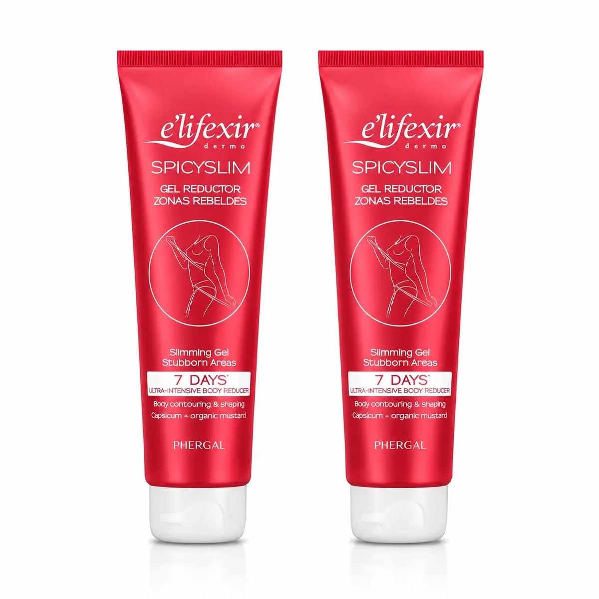 Elifexir Spicyslim Ultra-Intensive Fat Burning Gel 150Ml, pack 2