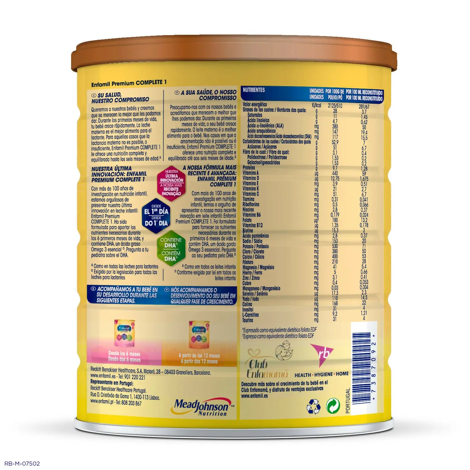 Enfamil Complete 1 Starter Milk, 800 g