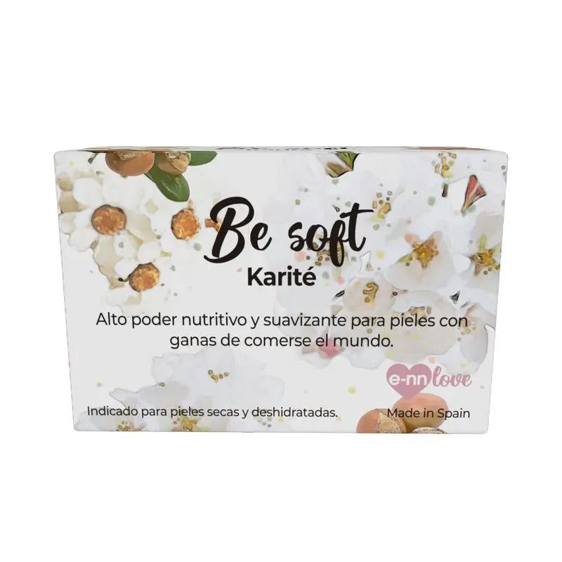 Enna Be Soft-Soft Vegan Soap, Shea Butter, 100 gr