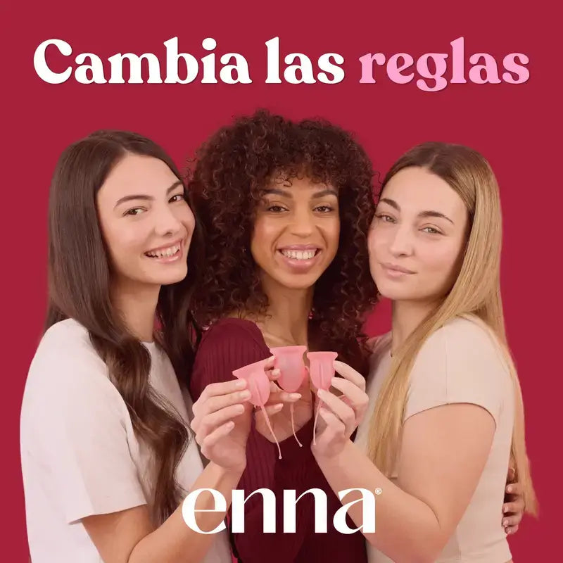 Enna Cycle Disc Menstrual Cup, 2-Pack
