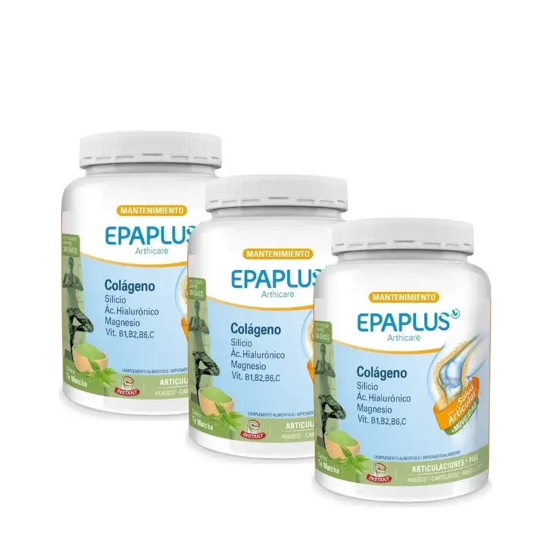 Epaplus Arthicare Collagen & Matcha Powder 30 Days, 30 units, pack of 3