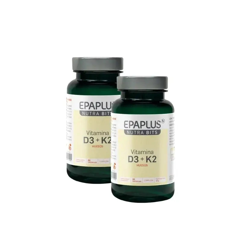 Epaplus Nutrabits Vitamin D3+K2, 90 capsules, pack of 2