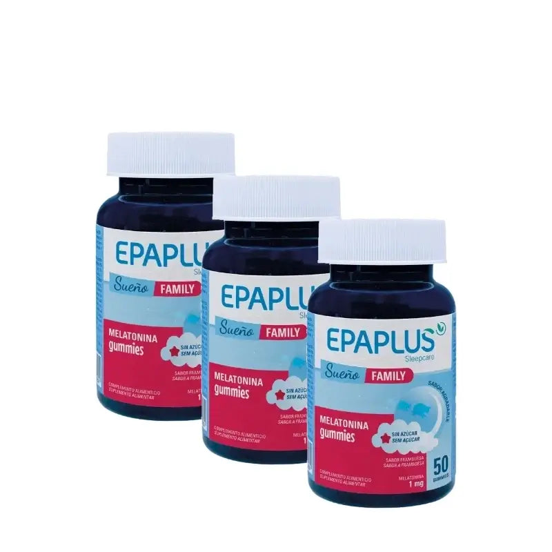 Epaplus Sleepcare Melatonin Gummies Plus, 50 gummies, pack of 3