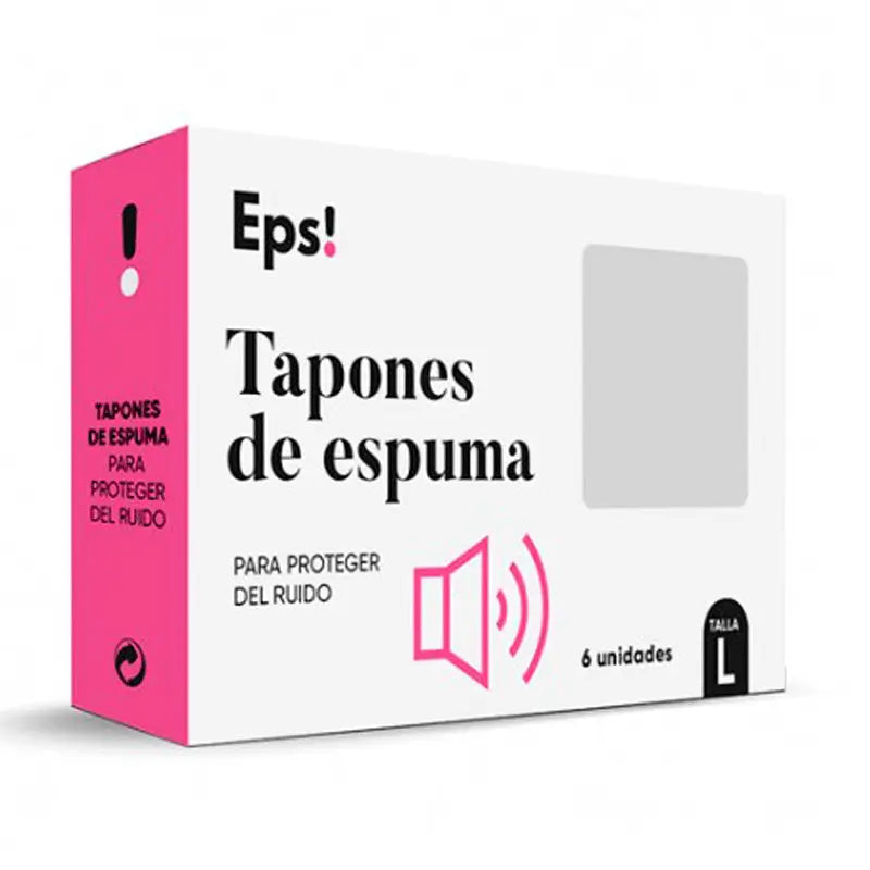 Eps! Foam Plug Size L 6 units