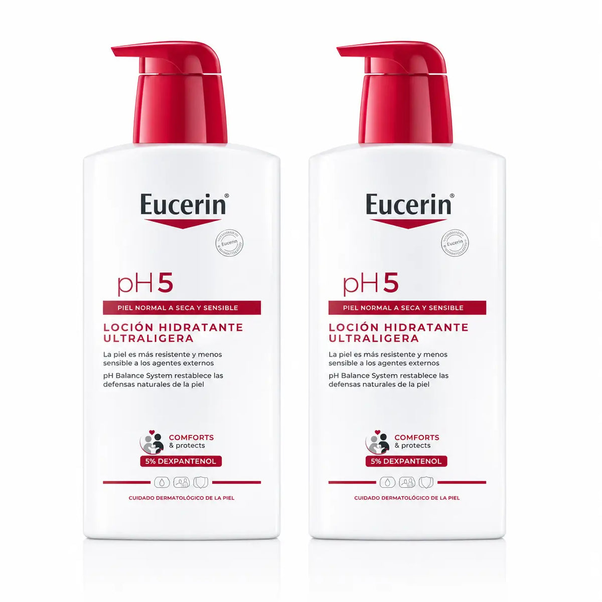 Eucerin Ph5 Ultralight Lotion, 1000ml, pack 2