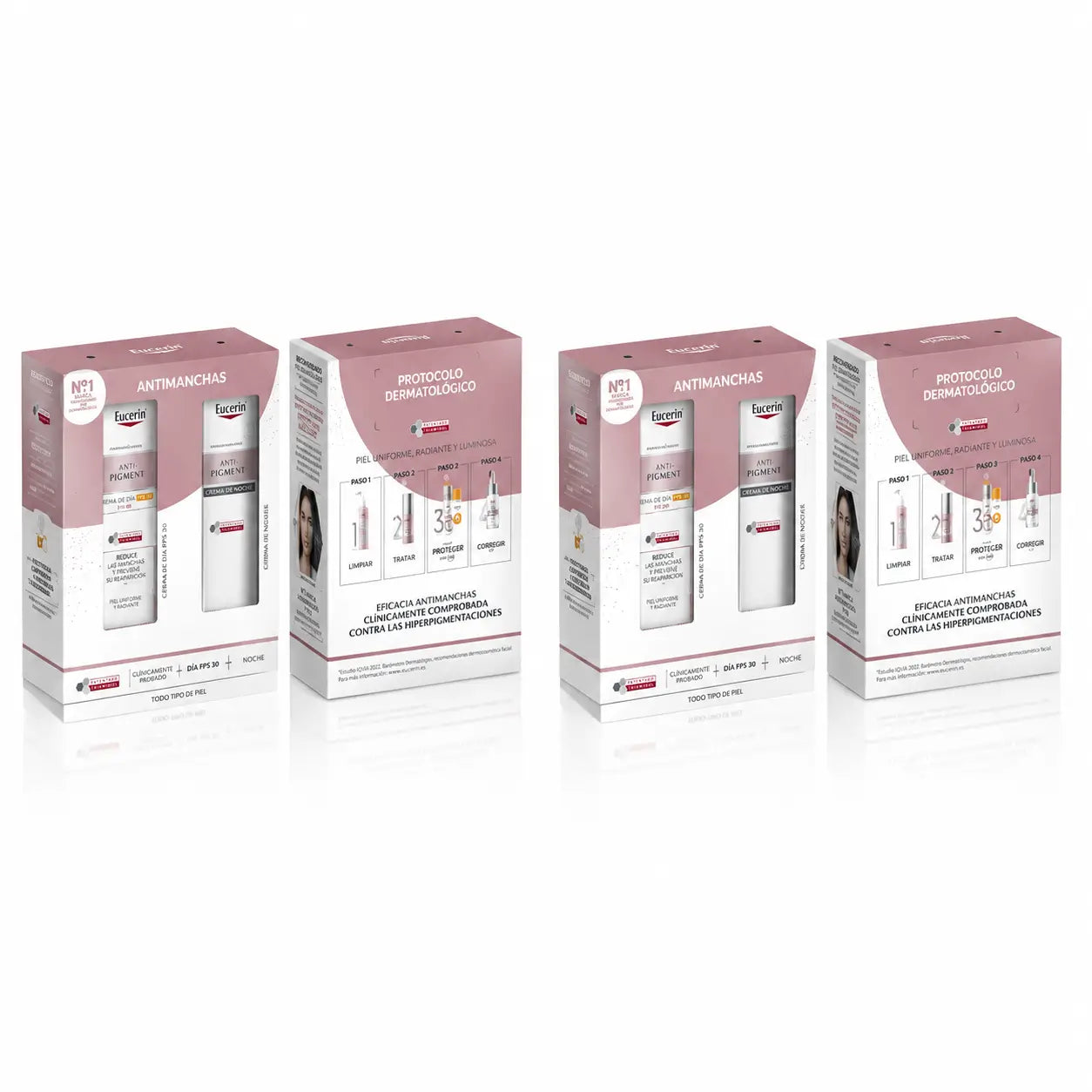 Eucerin Pack Anti-Pigment Dual Serum 30Ml + Day Cream Fps 30 50Ml, pack 2