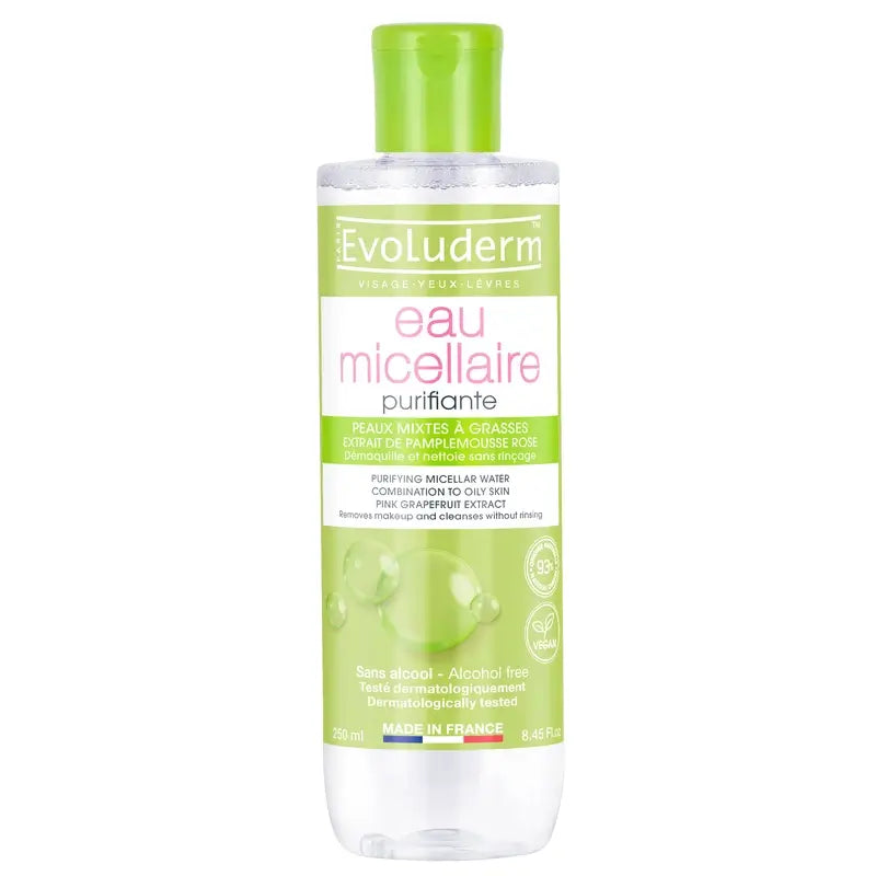 Evoluderm Combination Skin Micellar Water, 250 ml