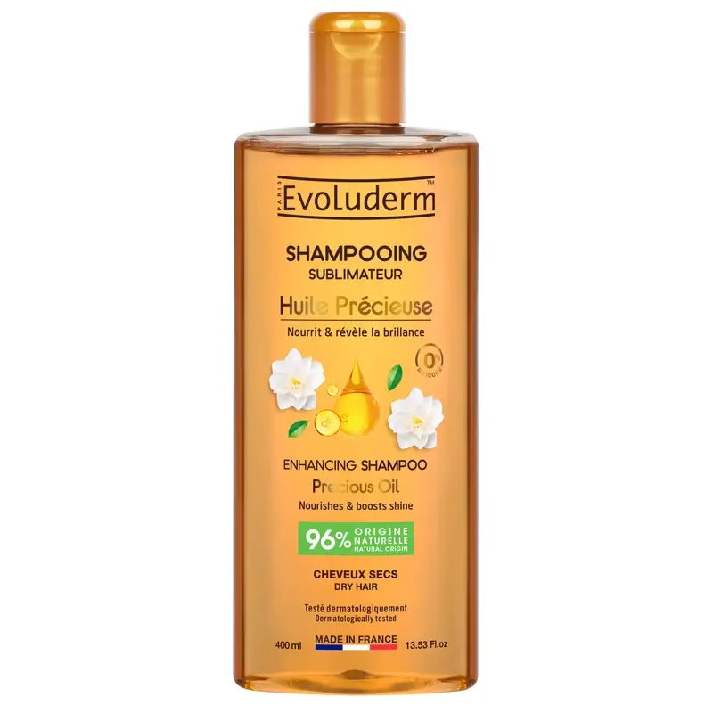Evoluderm Precious Shine Shampoo, 400 ml