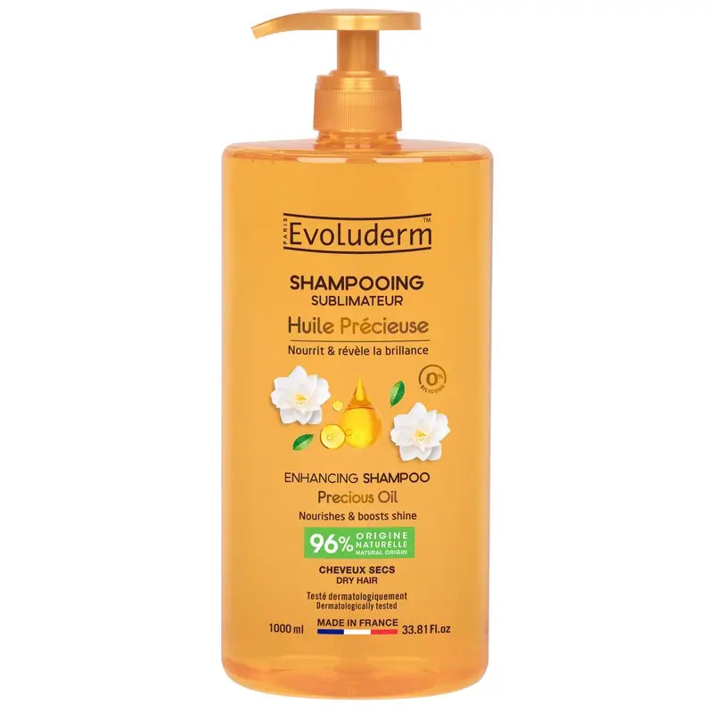 Evoluderm Precious Nourishing Shampoo, 1000 ml
