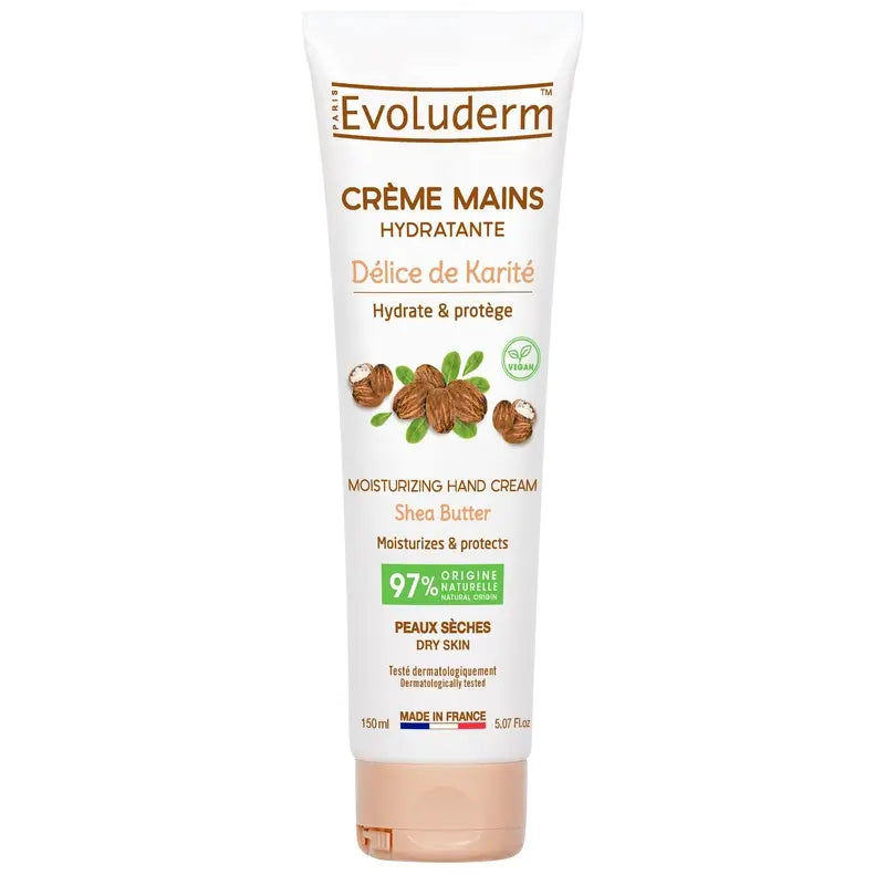 Evoluderm Shea Butter Hand Cream, 150 ml