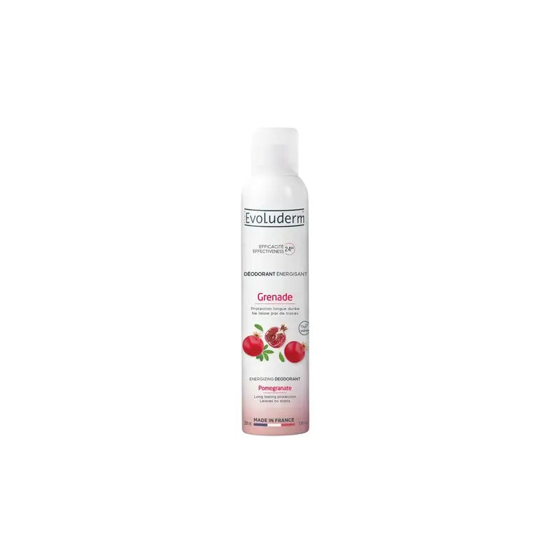 Evoluderm Pomegranate Deodorant 24H, 200 ml
