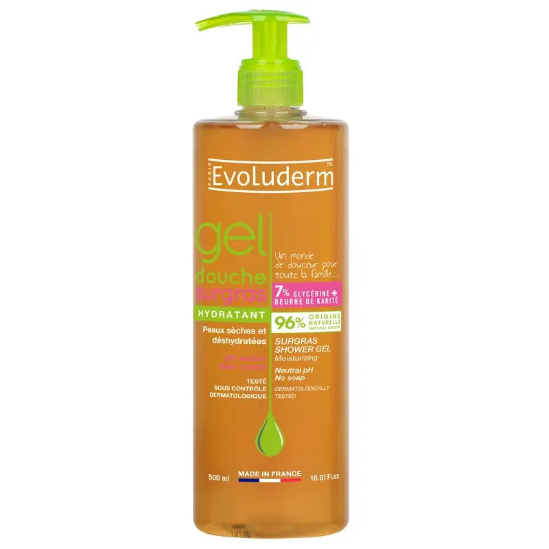 Evoluderm Surgras Shower Gel, 500 ml