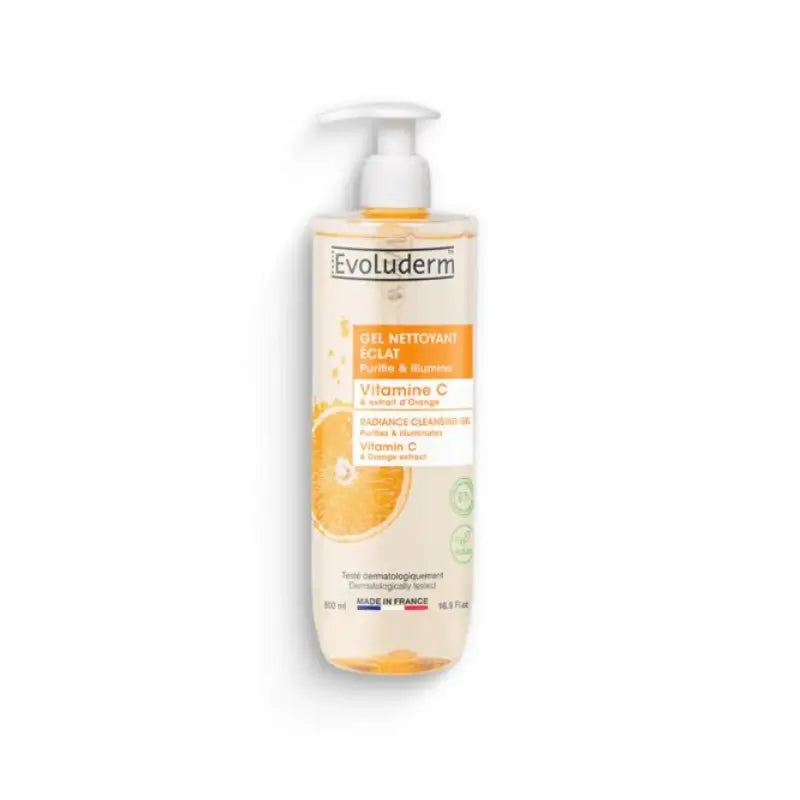 Evoluderm Vitamin C Cleansing Gel, 500 ml