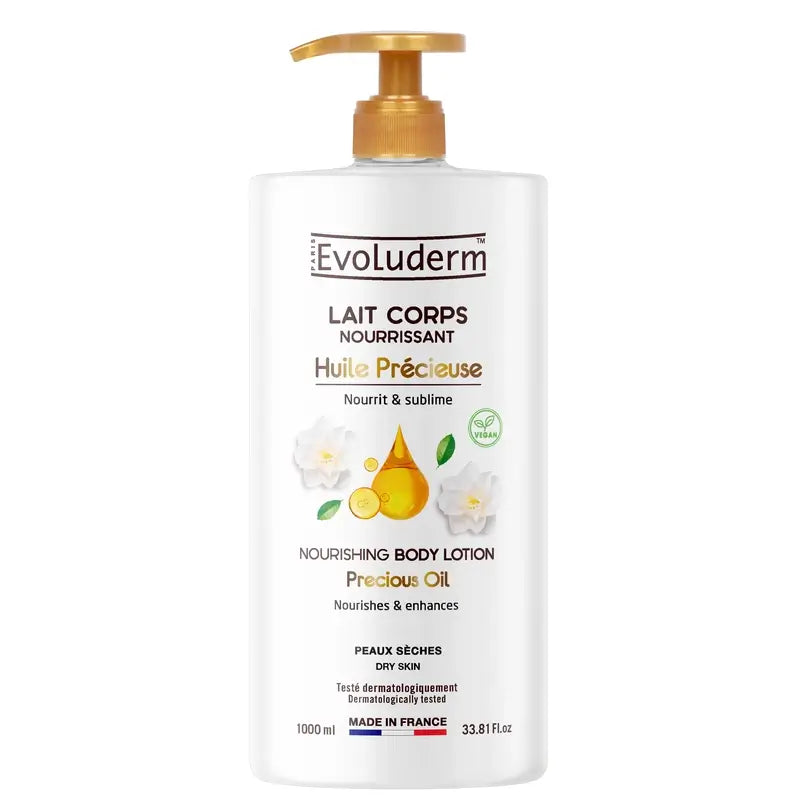 Evoluderm Precious Oil Body Lotion, 1000 ml