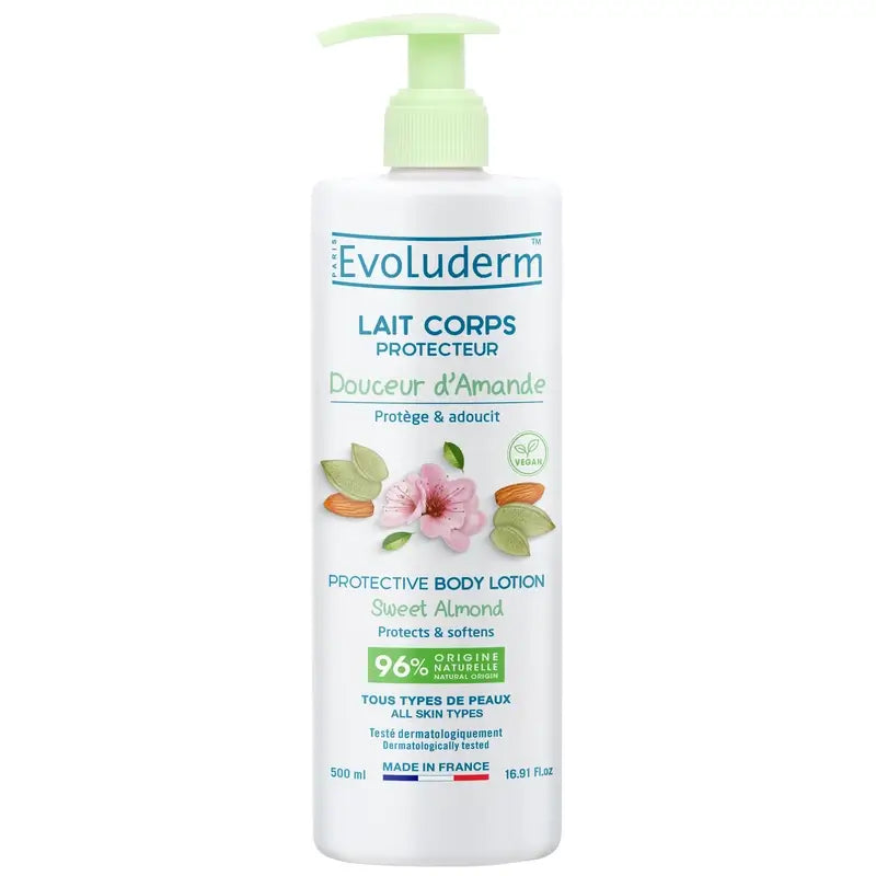 Evoluderm Sweet Almond Body Lotion, 500 ml