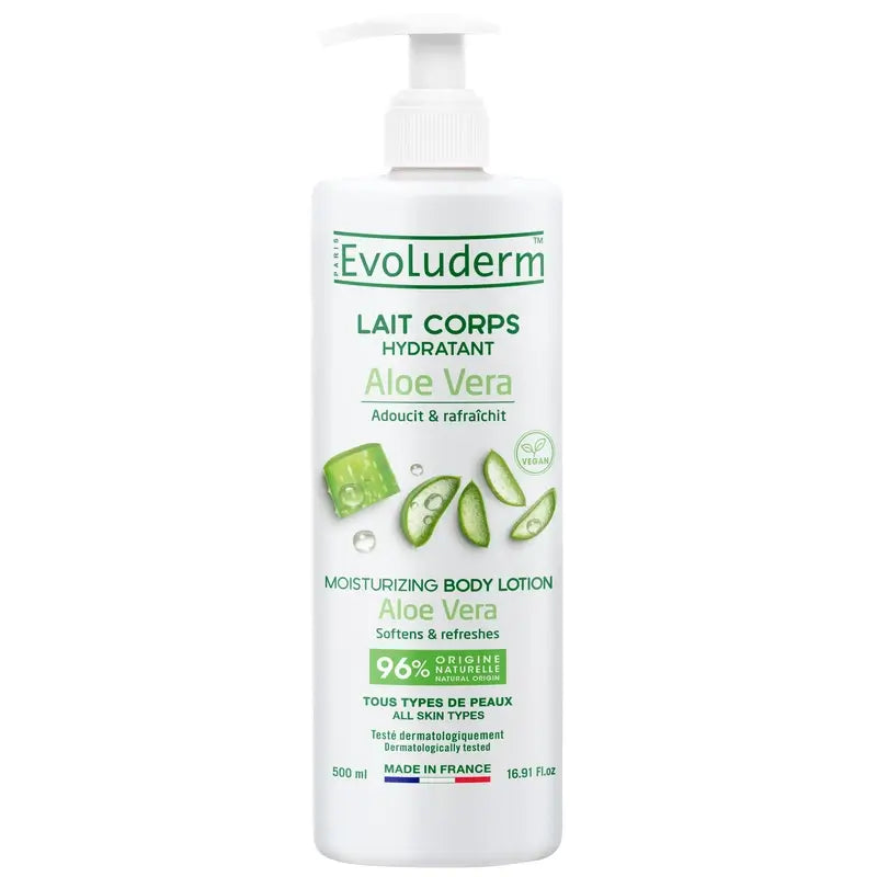 Evoluderm Aloe Vera Body Lotion, 500 ml