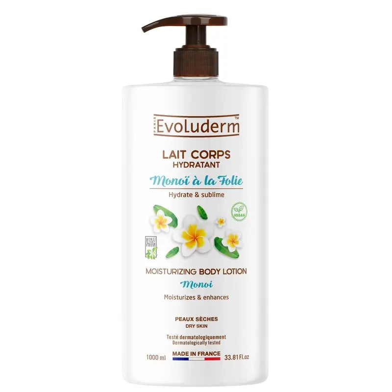 Evoluderm Monoi Body Lotion, 1000 ml