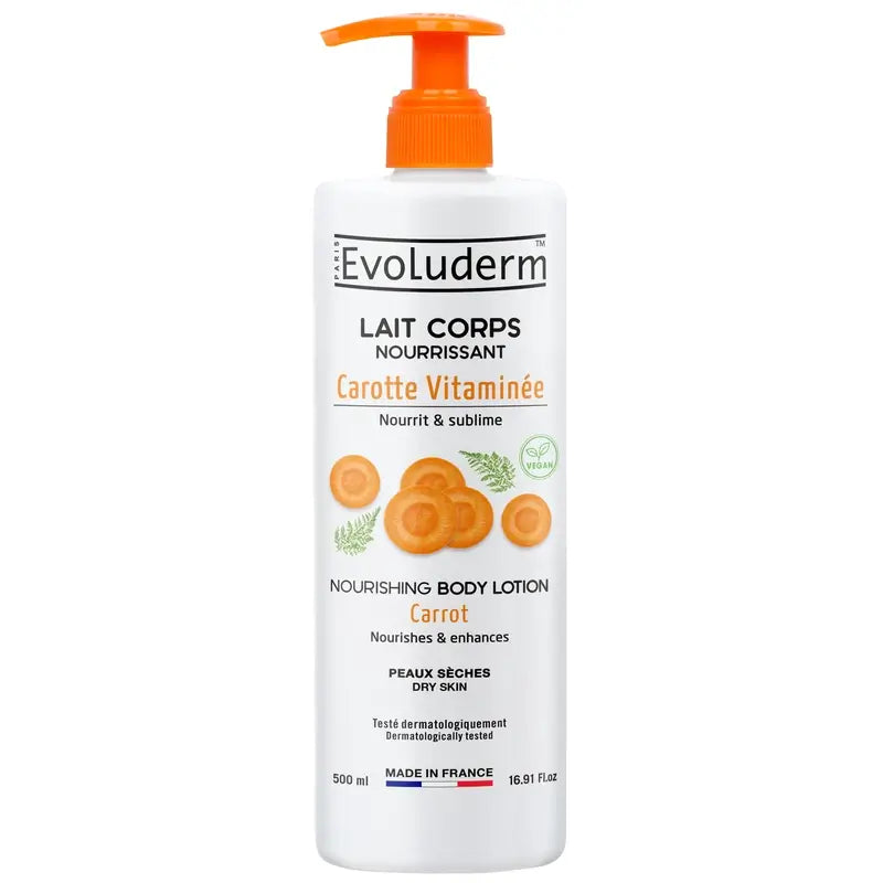 Evoluderm Carrot Body Lotion, 500 ml