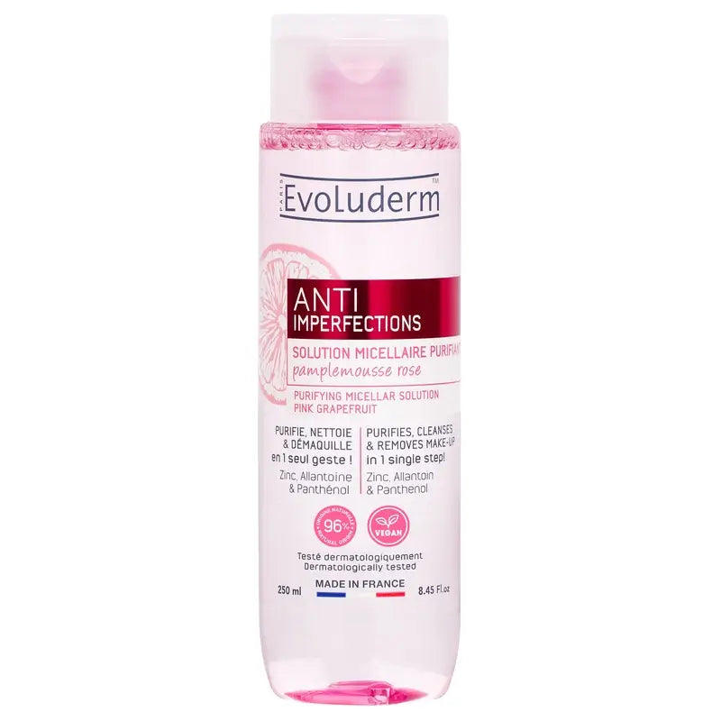Evoluderm Micellar Purifying Lotion, 250 ml