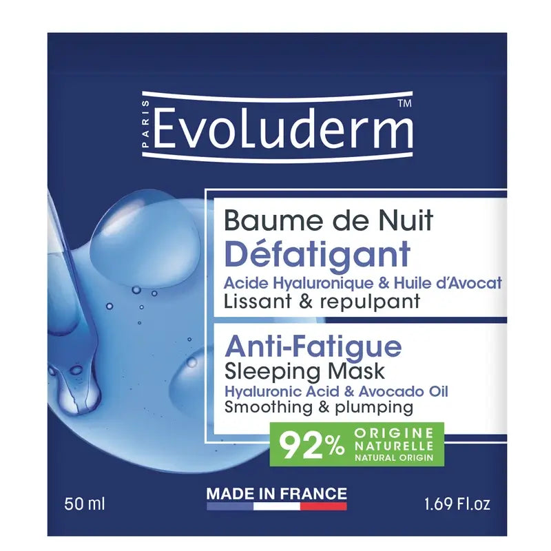 Evoluderm Anti-Fatigue Sleeping Mask, 50 ml