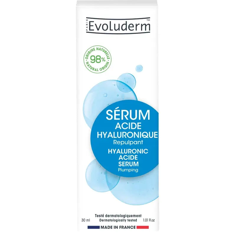 Evoluderm Hyaluronic Acid Serum, 30 ml