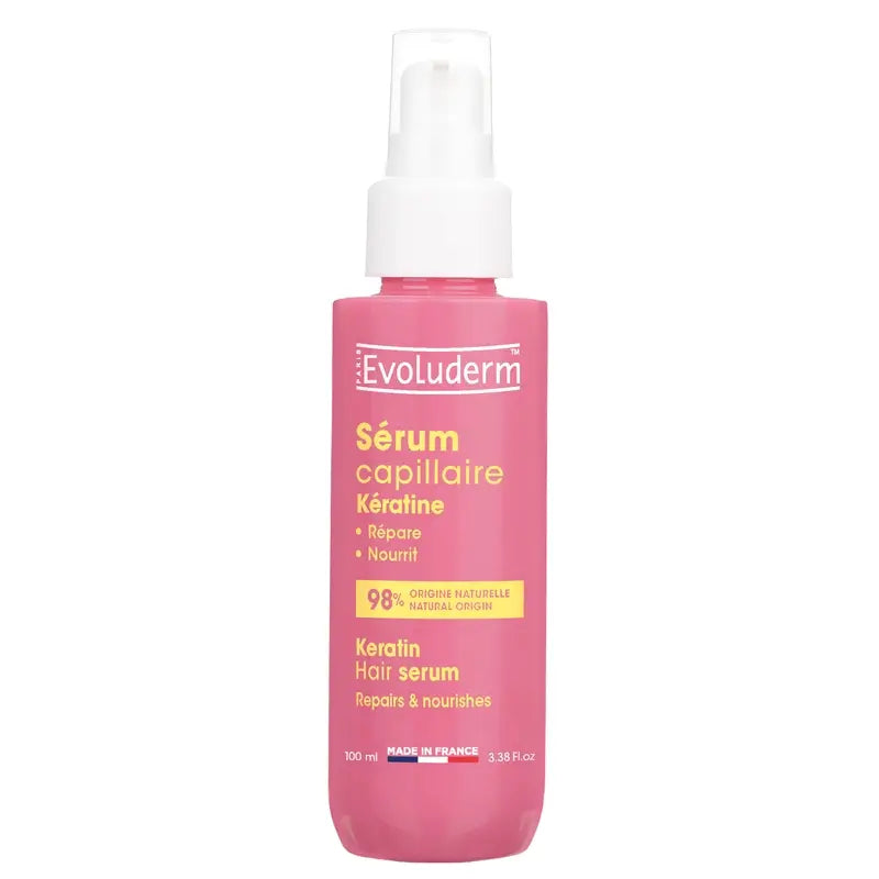 Evoluderm Hair Repair Serum - Keratin, 100 ml