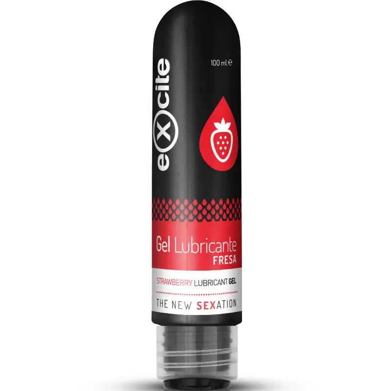 Excite Strawberry Lubricating Gel 100 Ml