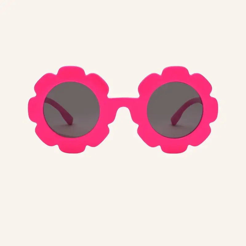 Farmamoda Polarised Sunglasses For Children Fuchsia Flower And Pink, 25 gr