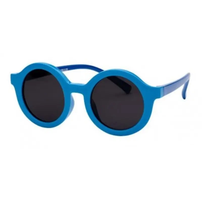 Farmamoda Children's Round Polarised Sunglasses Navy & Sky Blue, 25 gr