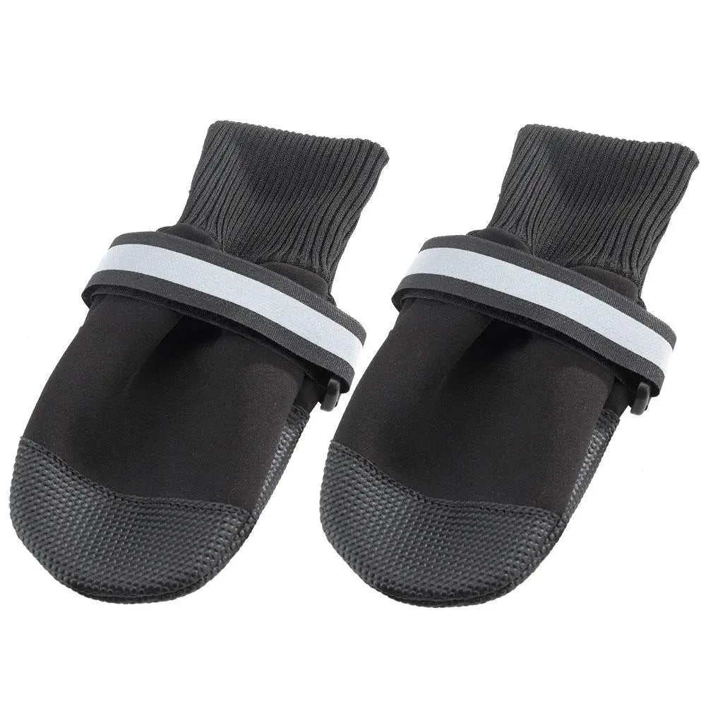 Ferplast Protective Footwear for Large Dogs Black 8x9x10 Cm