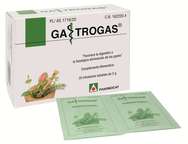 Fharmocat Gastrogas, 20 Sachets Of 3 Grams