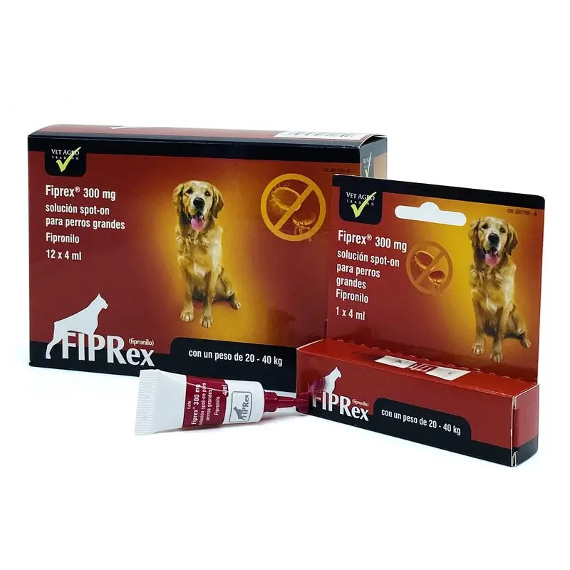 Chemical Fiprex L (Dogs 20–40 kg), 12 pipettes