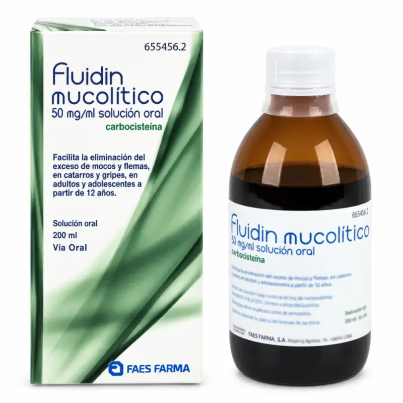 Fluidin Mucolytic Oral Solution 200 ml