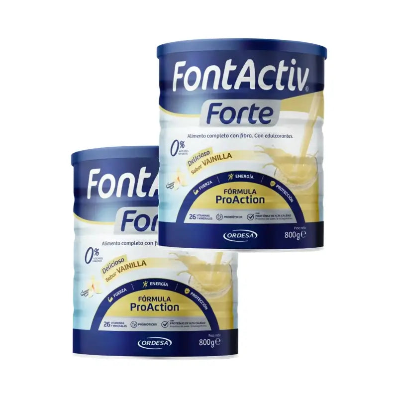 Fontactiv Forte ProAction Vanilla, 2 x 800 g