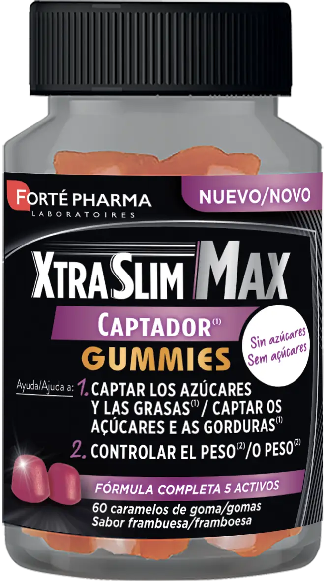 Forté Pharma Xtraslim Max Captador Gumm, 60 Units