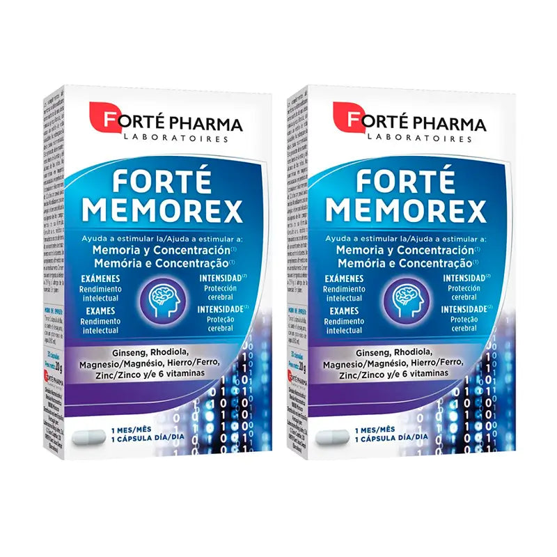 Forté Pharma Duplo Slim Drenante Energy Memorex, 2 x 30 tablets