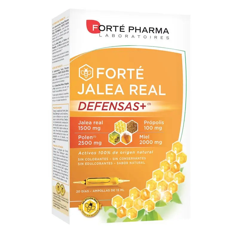Forte Pharma Forté Royal Jelly Defence+, 20 ampoules
