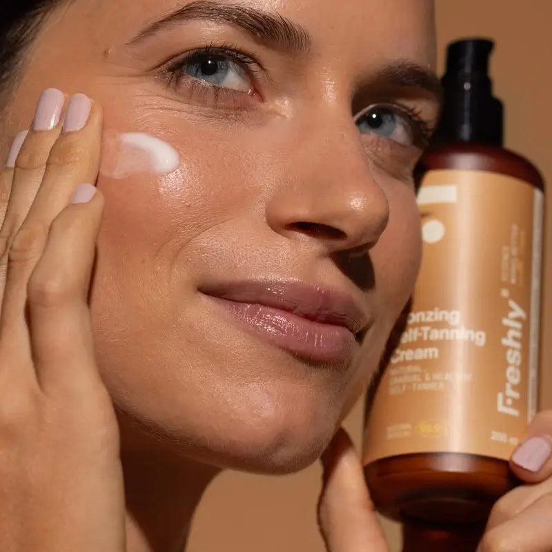 Freshly Bronzing Radiance Self Tanning Cream, 3x200ml