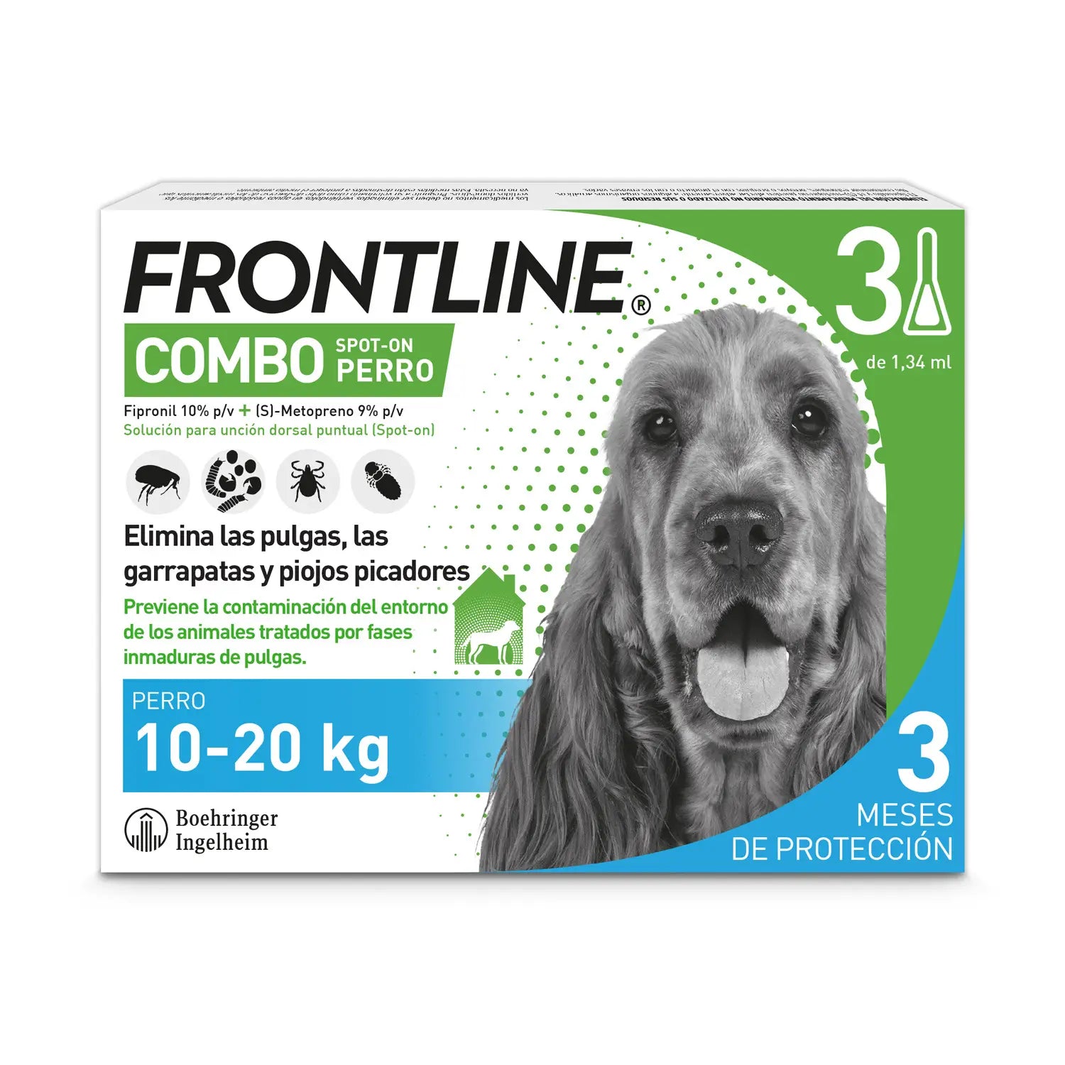 Frontline Combo Dog 10-20 Kg, 3 Pipettes