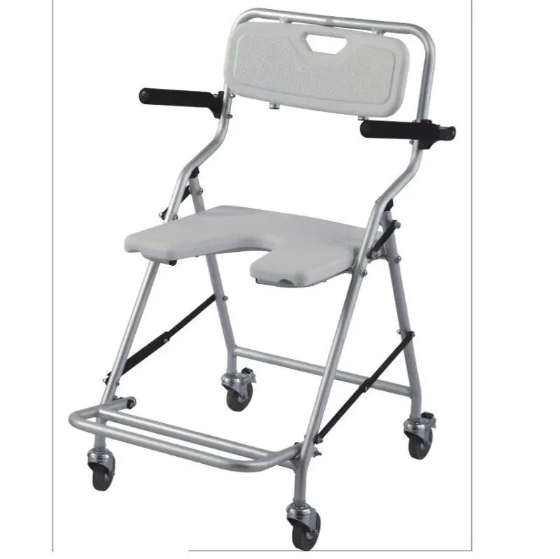 Garcia 1880 Folding Bath Chair With Wheels